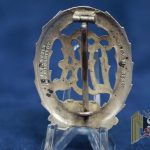 DRA Sports badge in Silver