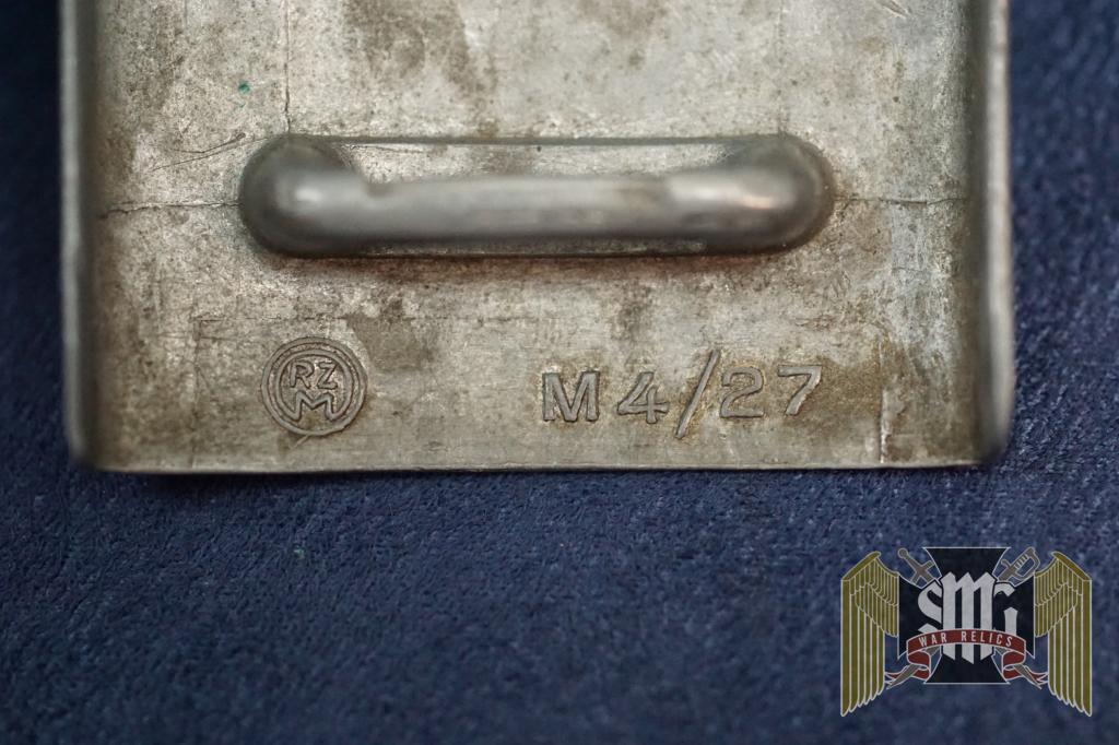 Hitler Youth buckle By RZM M4/27 Overhoff & Cie