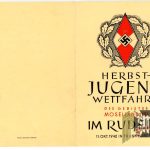 Hitler Youth Rowing Competition Award Document from Isenberg Grouping