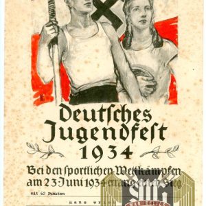 Deutsches Jugendfest 1934 Award Doc