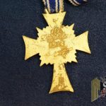 Cased Mother's Cross In Gold