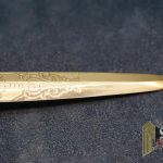 Double Etched Heer dagger by Emil Voos W/ Ivory grip