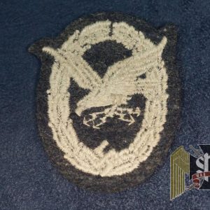 Luftwaffe Radio Operator badge in cloth