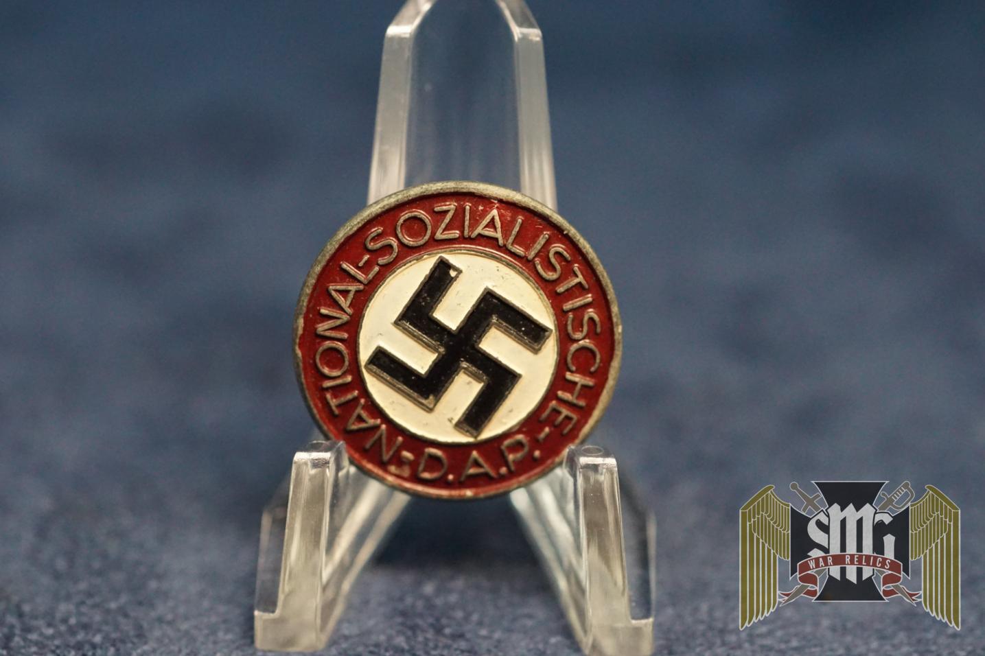 NSDAP Button Hole Party Badge Late Zinc