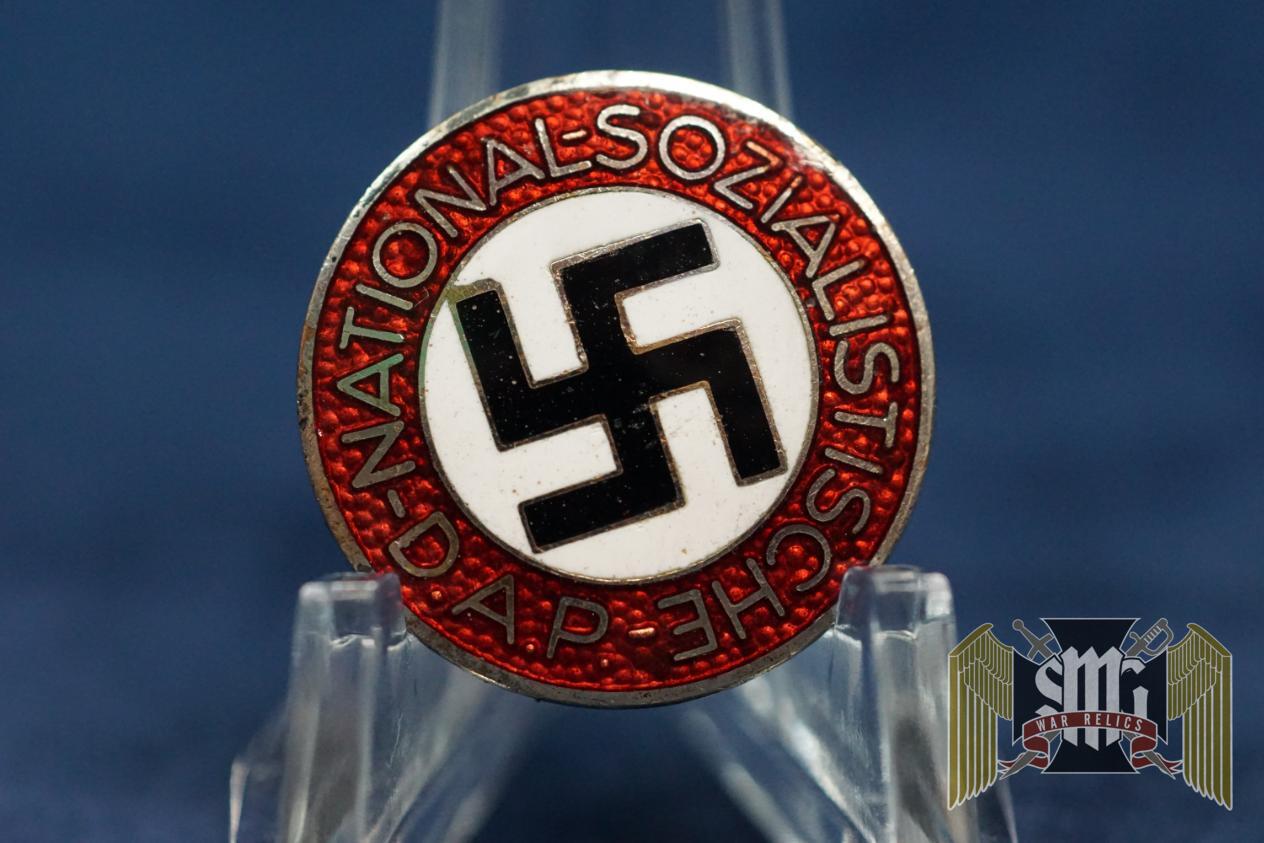 NSDAP Party Badge by M1/101 – Gustav Brehmer