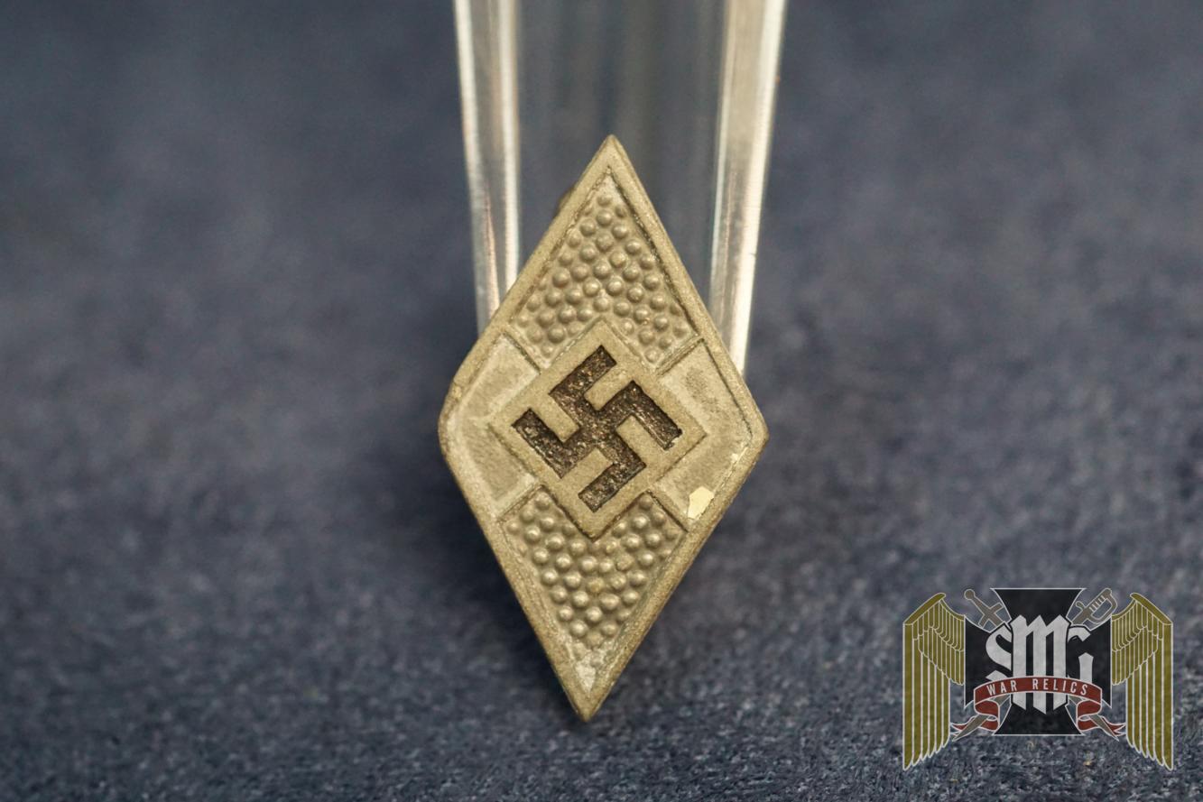 HJ Late Zinc Member badge by B.H. Mayers Hotkunstprägeanstalt