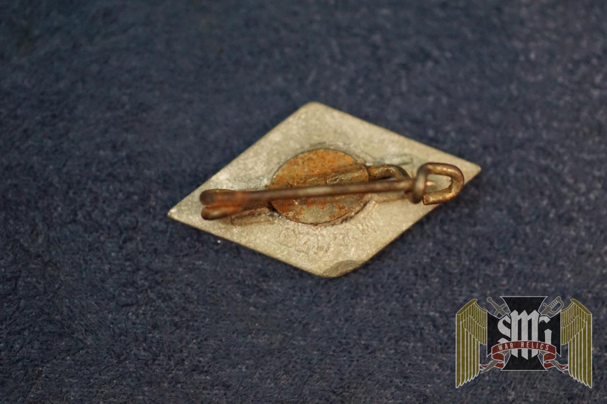 HJ Late Zinc Member badge by B.H. Mayers Hotkunstprägeanstalt