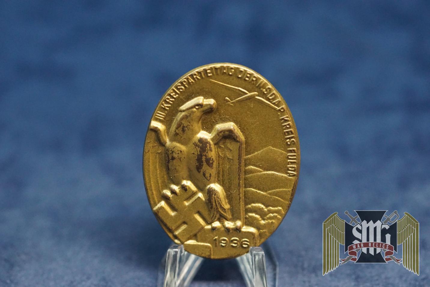kreisparteitag der NSDAP Kreis Fulda 1936 tinnie