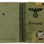 Wehrpass Killed in Action in Russia