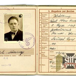 Wehrpass Killed in Action in Russia