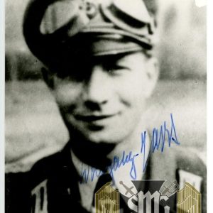 Wolfgang Kapp signature Knights Cross Winner