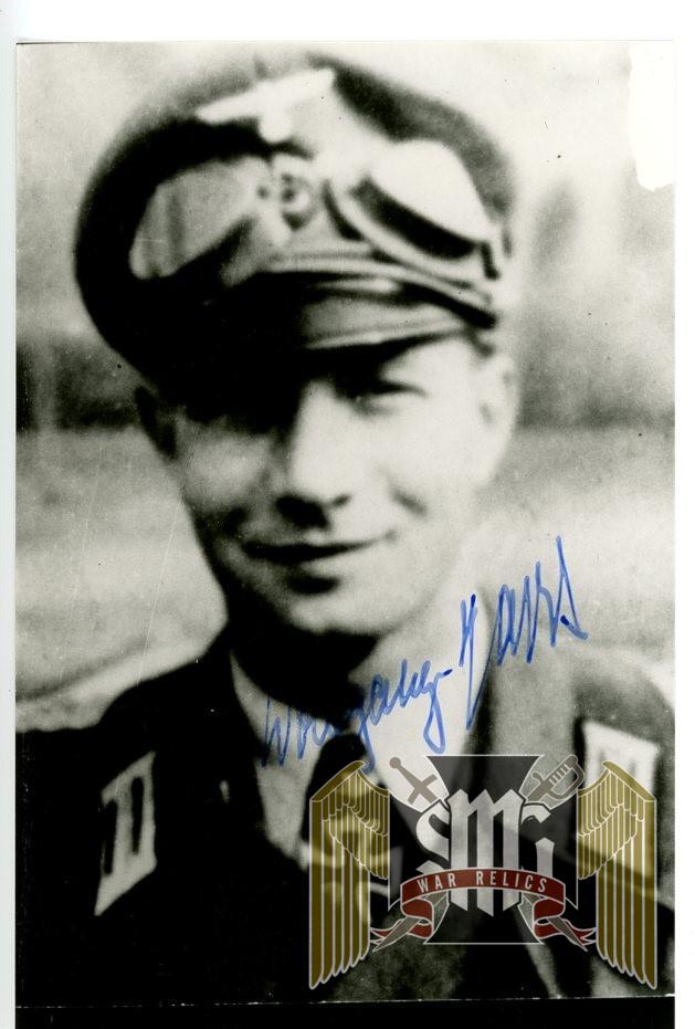 Wolfgang Kapp signature Knights Cross Winner