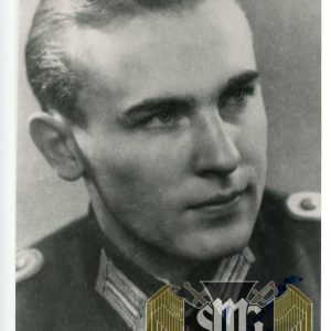 Ortwin Kellermann signature Knights Cross Winner