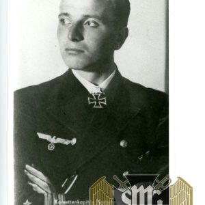 SMGN-1386 otto kretschmer  knights cross signature U Boat Commander