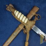 Plain Blade Navy dagger by WKC