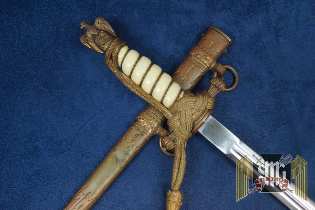 Plain Blade Navy dagger by WKC