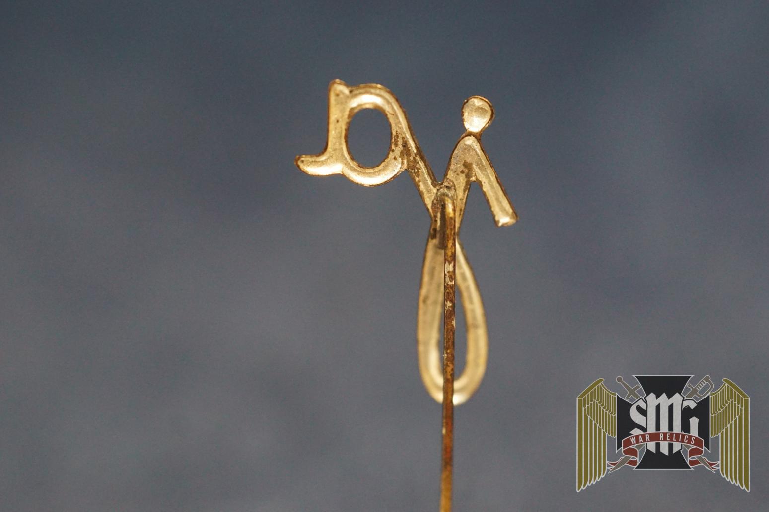 Hitler "Ja" Vote slogan pin