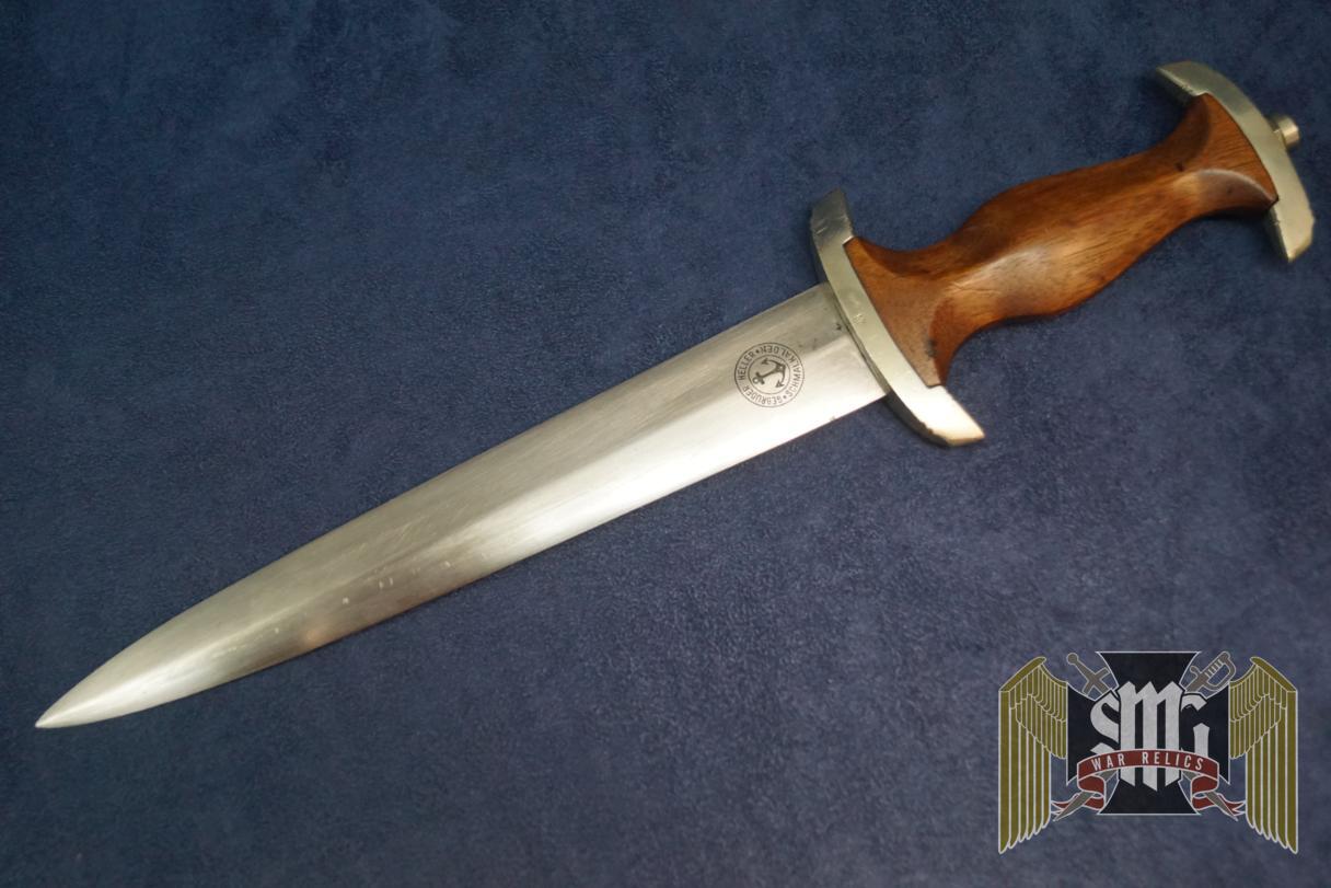 Late Period SA dagger by Gebruder Heller No scabbard