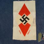 Hitler Youth BDM Sleeve Diamond