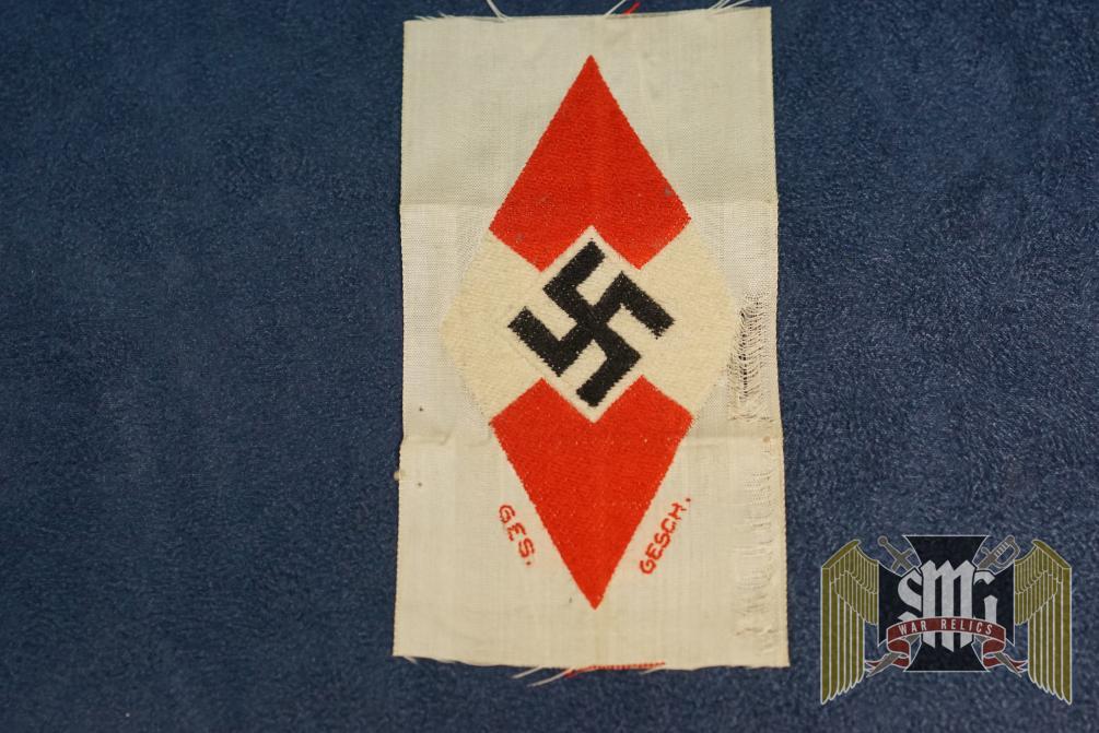 Hitler Youth BDM Sleeve Diamond
