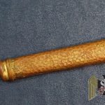 Naval Dagger With Hammered Scabbard by WKC