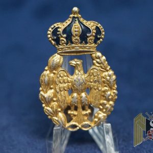 WW2 Italian Royal Air Force Italy Fascists Cap Badge