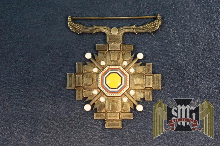 WW2 Japanese Manchukuo Order of the Pillars of state 7th Class