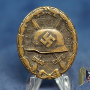Black wound Badge in tombak