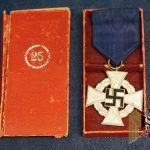 25 year Faithfull service Medal Cased