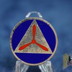WW2 Sterling Civil Air Patrol Cap Badge