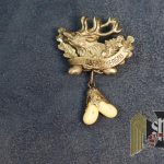 Vintage German Oberammergau Hunting brooch