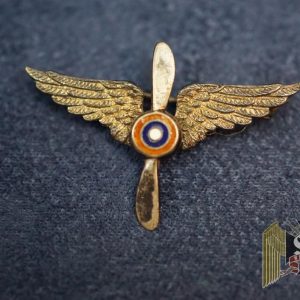 US WW1 Aircorps Lapel wing Sterling
