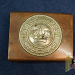 German WW1 Army Buckle Copper box