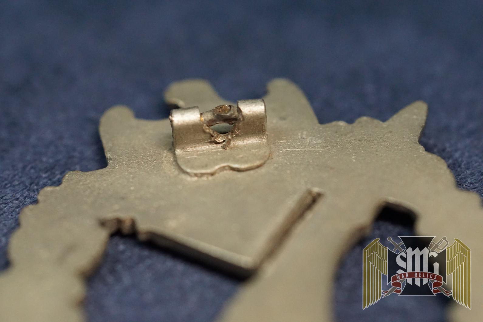 Infantry Assault Badge by Wiedmann Missing pin