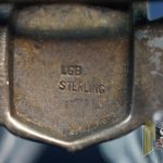 US WW2 Era Pilot wings Sterling marked