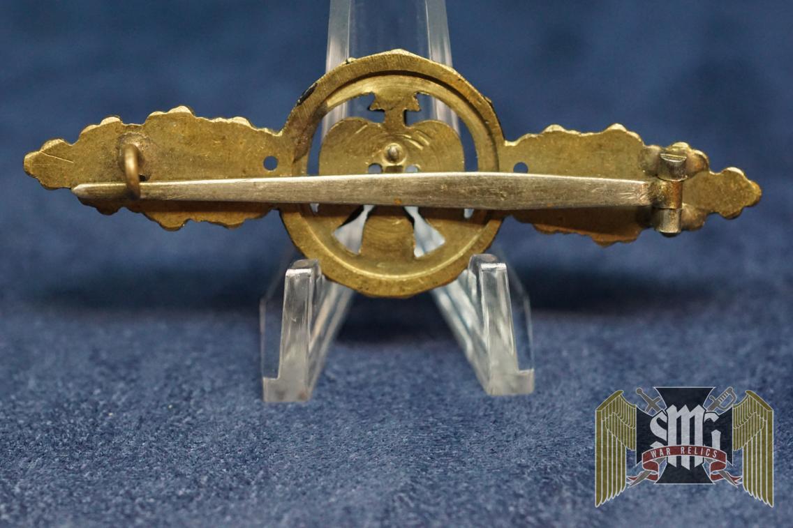 Luftwaffe Short range Night fighter Clasp in Gold Tombak
