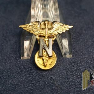 Army Nurse Corps pin In Sterling silver