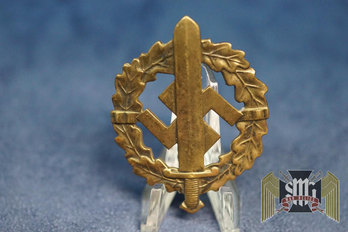 SA Sports Badge damaged