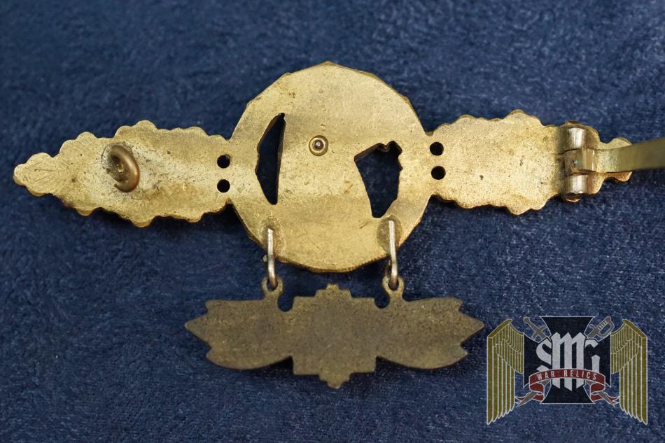 Recon clasp in gold with 250 mission Penant