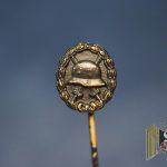 WW1 Black Wound badge Stick pin
