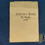 Iron Cross 2nd class packet by Maria Schenkl