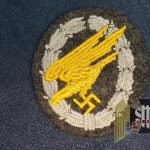 Luftwaffe Para badge in cloth