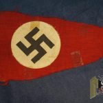 NSDAP Double sided pennant