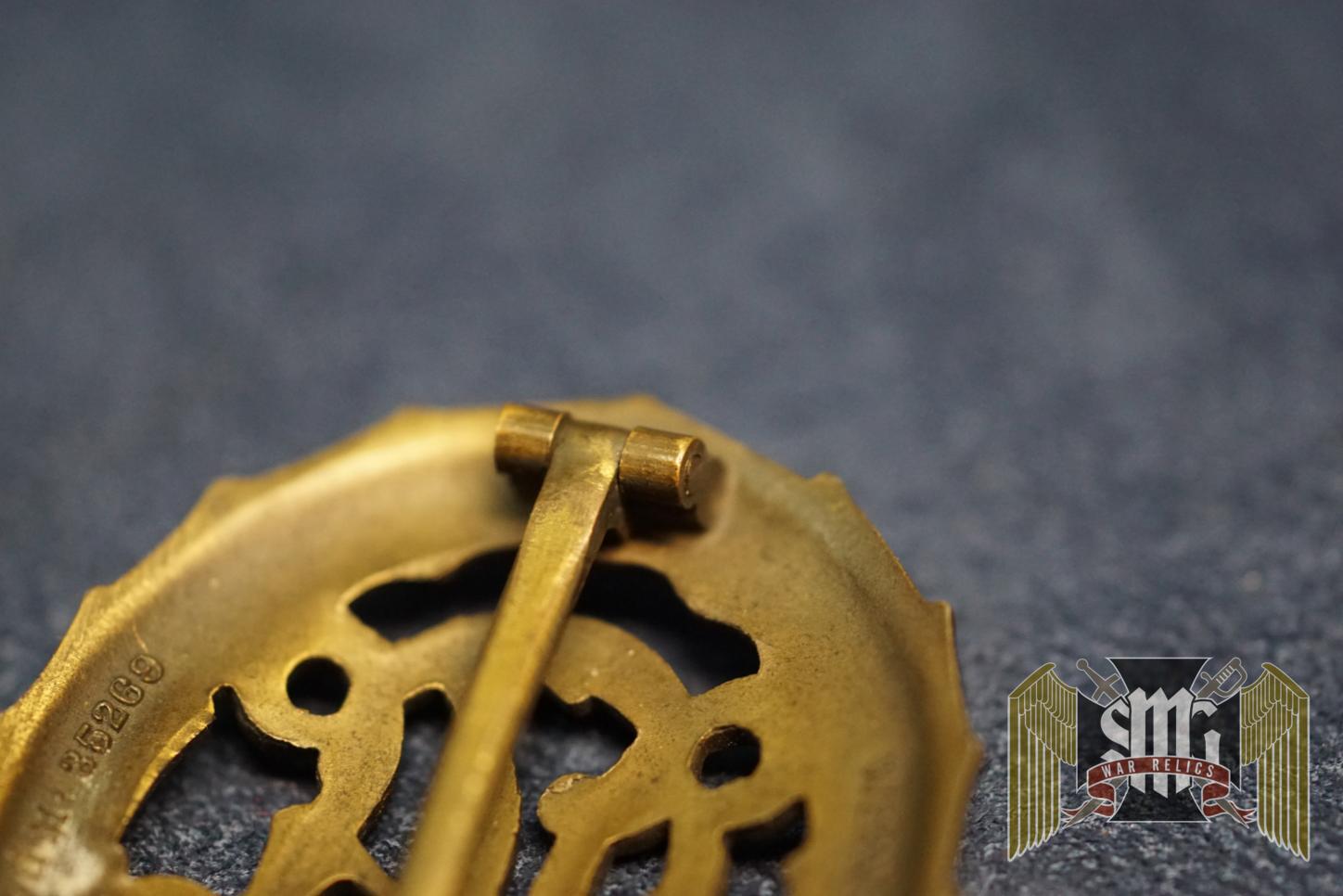 DRL Badge in Bronze By Wernstein Jena