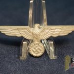1938 marked aluminum Heer Visor Eagle
