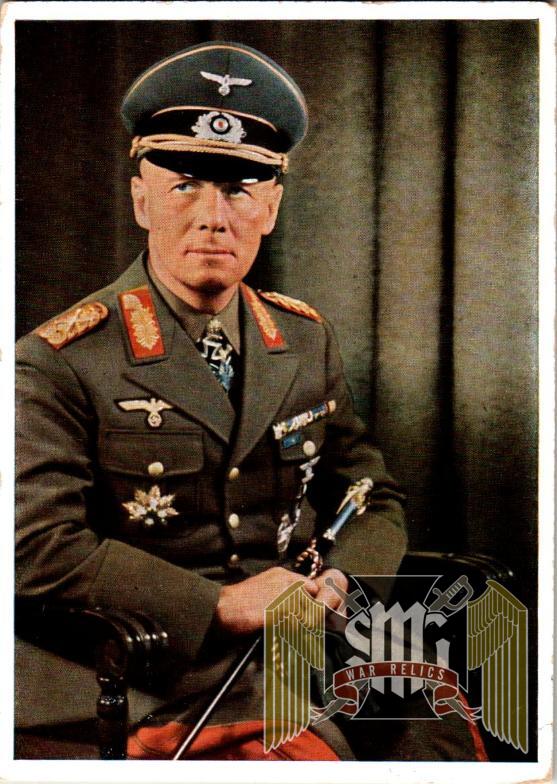 Rommel Postcard