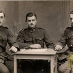WW1 German Postcard uniform study
