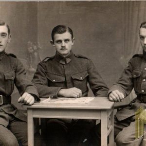 WW1 German Postcard uniform study