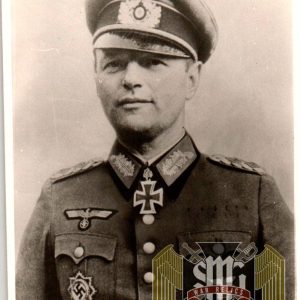 Knights Cross Signature General horst von Mellethin
