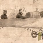 WW1 Postcard Prop plane